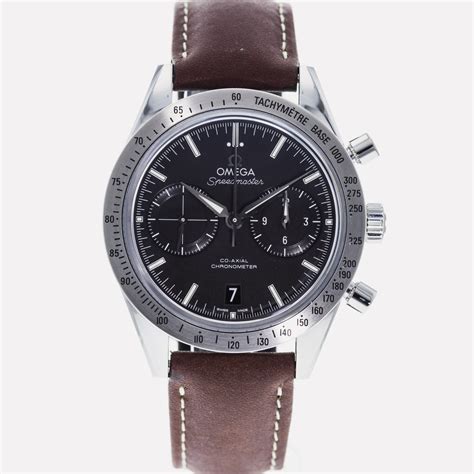 Authentic Used Omega Speedmaster 57 Co Axial Chronograph 331 12 42 51 01 001 Watch 10 10 Ome