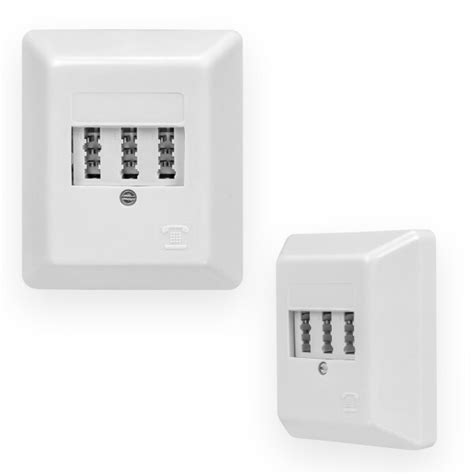 Tae Telephone Socket White Nff 2xtelephone Hb Digitalde 490