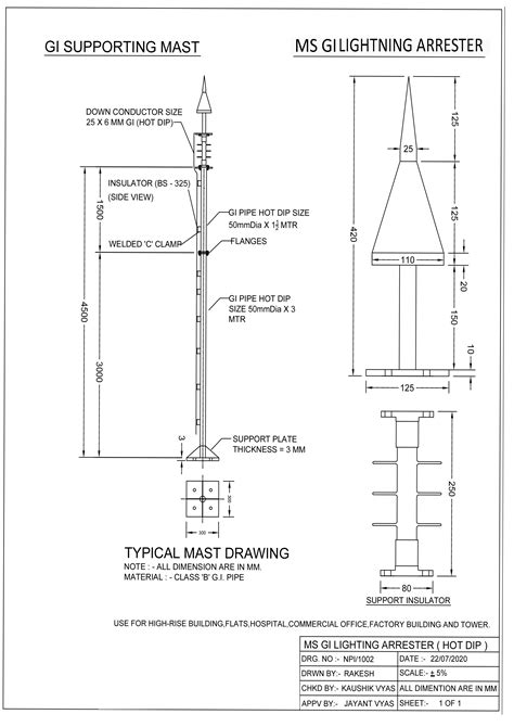 Building Lightning Arrester In Gujarat, Building Lighting Arrester In ...