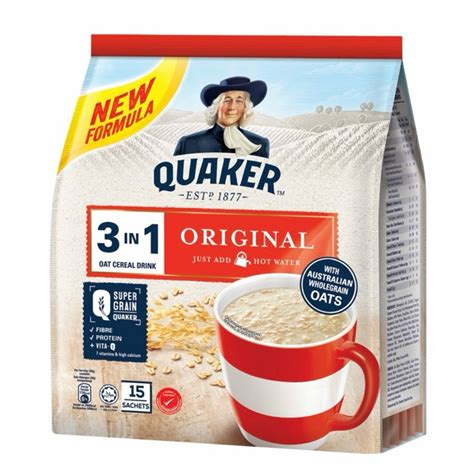 Quaker Original Oat Cereal Drink In S X G Shopee Malaysia