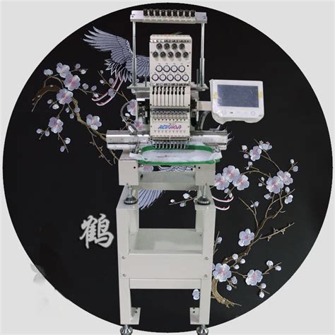 High Speed Professional Dahao Computer Embroidery Machine With Pattern