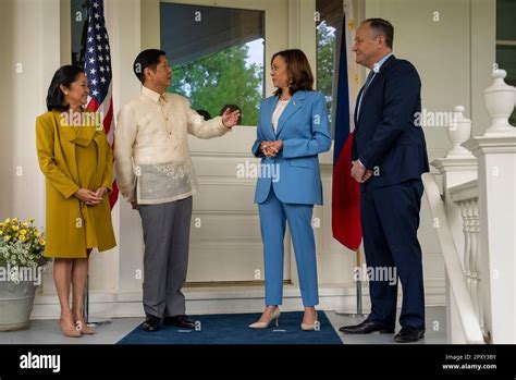 United States Vice President Kamala Harris and second gentleman Douglas ...