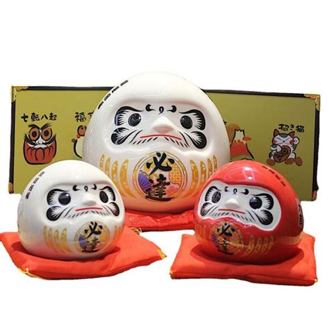 Minismall Japanese Daruma【victory】decoration Fortune Cat Series T