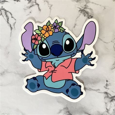 Stitch Sticker Disney Art Disney Vinyl Vinyl Sticker Etsy