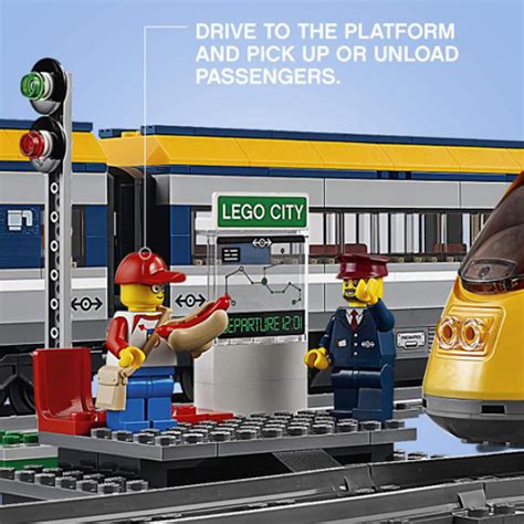 The LEGO City RC Passenger Train - takes youngsters all aboard for ...