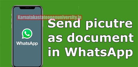 How To Send Photos As Documents On Whatsapp In Android And Ios 2024