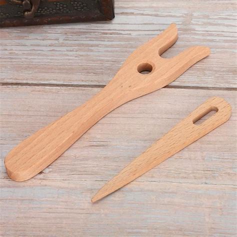 Zerone Aiguille Tricoter En Bois Outils Tricoter En Bois De Type