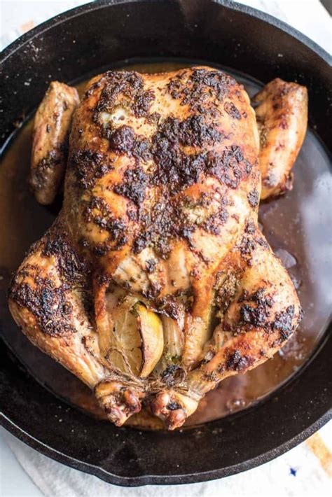 Juiciest Garlic Rosemary Roasted Chicken Hunger Thirst Play