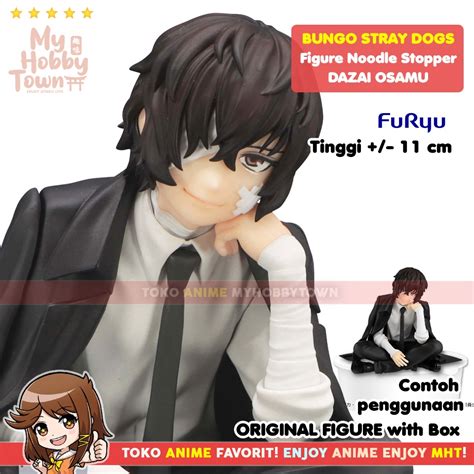 Original Figure Osamu Dazai Anime Bungo Stray Dogs Noodle Stopper Furyu