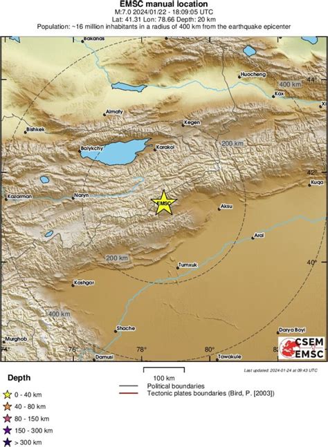 Cutremur Major Cu Magnitudinea De Grade In Nord Vestul Chinei