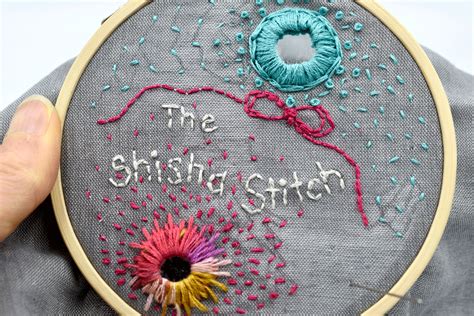 Shisha Mirror Embroidery — Pam Ash Designs