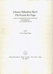 Bach The Art Of Fugue BWV 1080