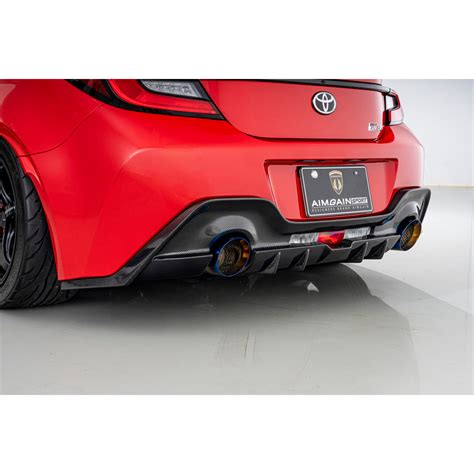 T Style Rear Diffuser Abs Plastic For 2022 2023 Toyota Gr86 Subaru