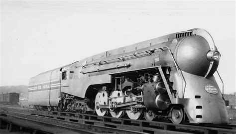 New York Central J3a Class 4 6 4 Hudson 5450 At An Unknown Location