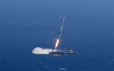 Spacex Rocket Landing Ocean