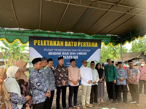 PWA DI Yogyakarta Lakukan Peletakan Batu Pertama Pusdiklat Haji Dan