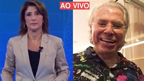 SBT INTERROMPE DESENHO E INFORMA MORTE DE SÍLVIO SANTOS AO VIVO EM