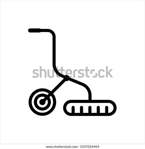 Grass Cutter Icon Lawn Mower Grass Stock Vector Royalty Free 2107026464 Shutterstock