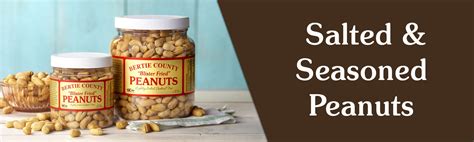 Peanuts Roasted Raw Salted Spicy Fried And Natural Bertie County