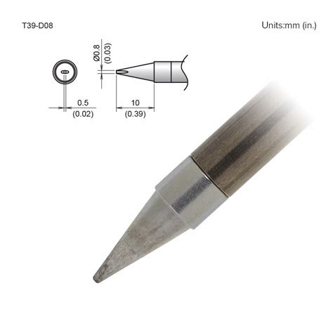 Hakko T Series Chisel Soldering Tip H T D Grainger