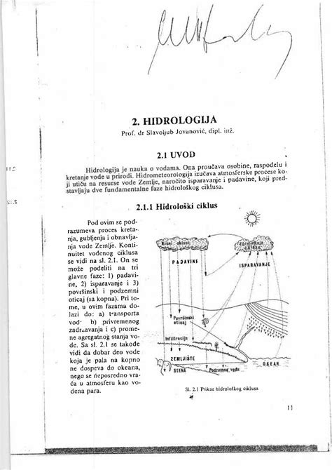 Pdf Z Pdf Filena Niti Sistemska Hidrologija Ne Izuda Akseg