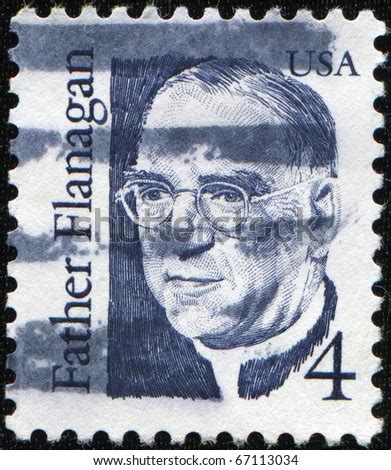 United States Of America Circa A Stamp Printed In The Usa Shows