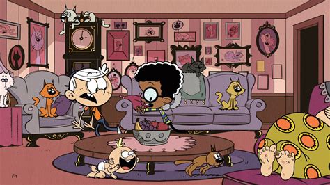 The Loud House Hd Wallpaper Featuring Luna Loud And Siblings