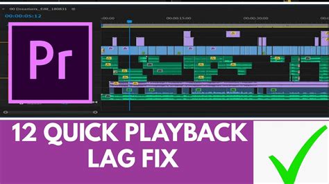 How To Fix Premiere Pro Playback Lag 12 Ways To Fix Slow Playback In