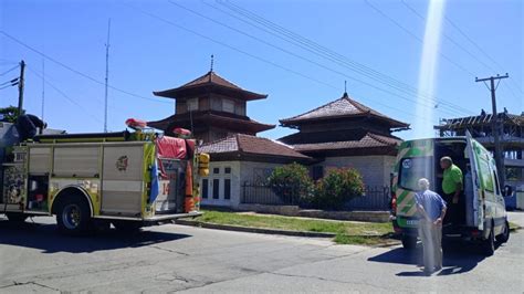 El rápido accionar de los bomberos impidió que se propagara un