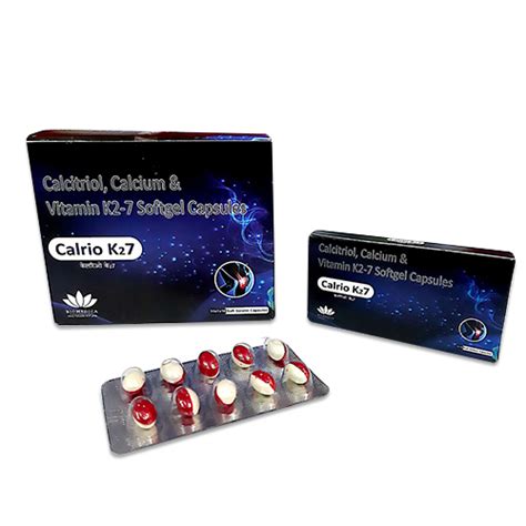 Calrio K27 Softgel Capsules Riomedica Healthcare Pvt Ltd