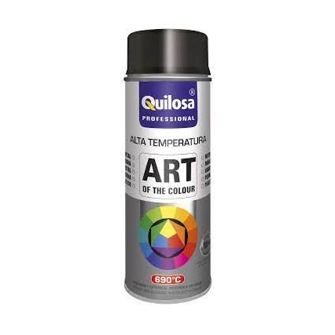 Spray Tinta Alta Temperatura Cinza Platinado Quilosa