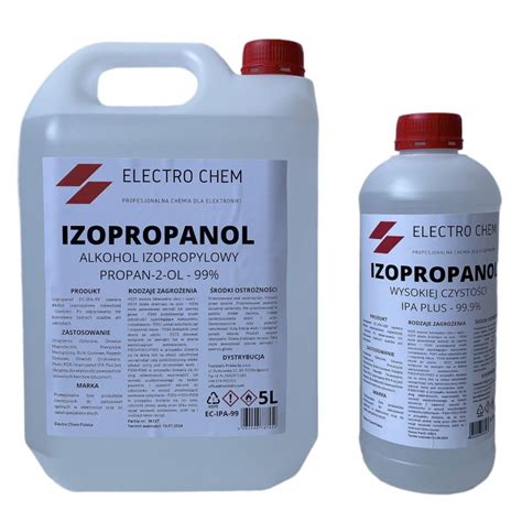 Izopropanol Ipa 99 5l Izopropanol 100 1l