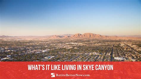 What It S Like Living In Skye Canyon Las Vegas Nv