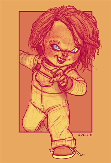 Eddie Holly Chucky Fan Art