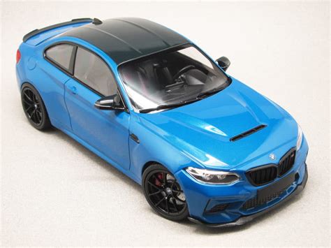 BMW M2 CS F22 2020 Bleue Minichamps 1 18e Minicarweb