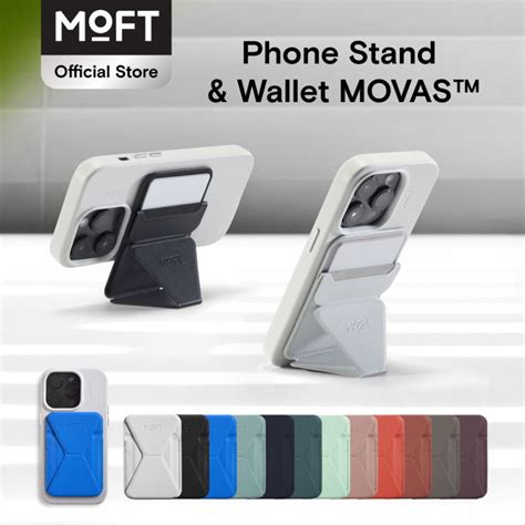 Moft Snap On Phone Stand Wallet Movas™ Magsafe Compatible Suit For Iphone 15 14 13 12 Series