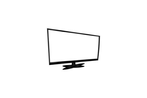 Flat Screen Tv Design Isolated Vector Graphic by Muhammad Rizky ...