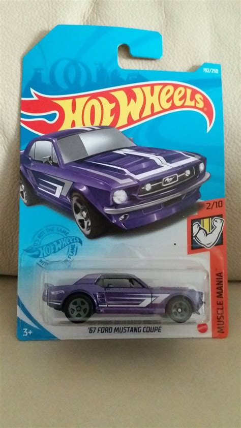 HOT WHEELS 67 FORD MUSTANG COUPE Lazada