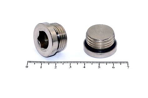 Заглушка латунная JDG 04 (G1/2") HIMPT купить недорого в ООО "Кирелис"