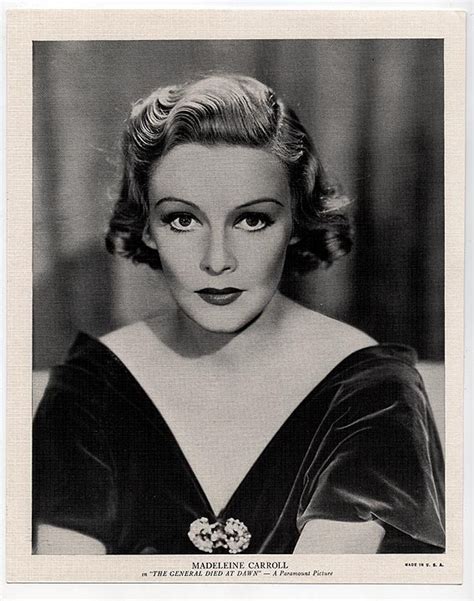 Madeleine Carroll Celebrities Lists