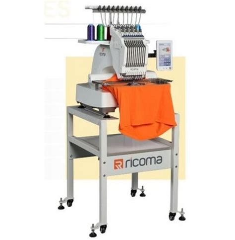 Em Ricoma Automatic Needles Single Head Embroidery Machine V