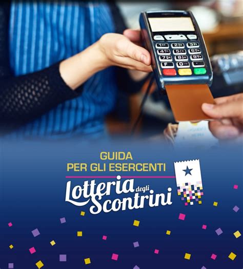 LOTTERIA DEGLI SCONTRINI LA GUIDA PER GLI ESERCENTI Uni Stp