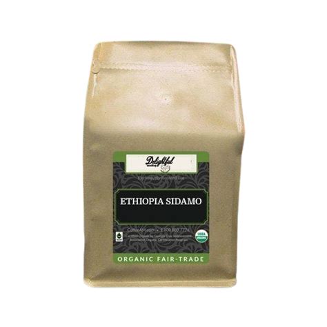 Organic Ethiopia Sidamo Fair Trade Coffee Delightful Vending
