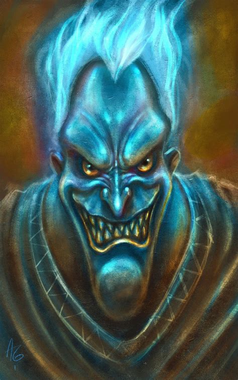 Portrait Of Hades By Allengeneta On Deviantart In 2023 Disney