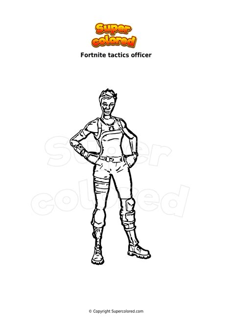 Rust Lord Fortnite Coloring Page