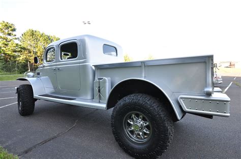 Cummins Powered Dodge Wc Power Wagon Restomod Sells For More Than