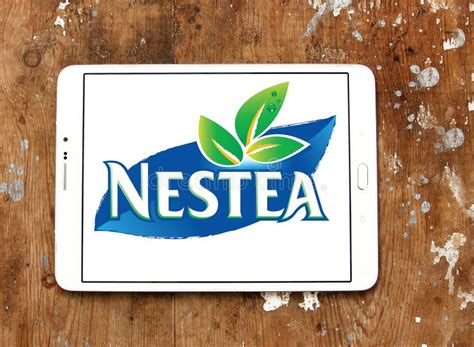 nestea brand logo editorial stock photo image  vector