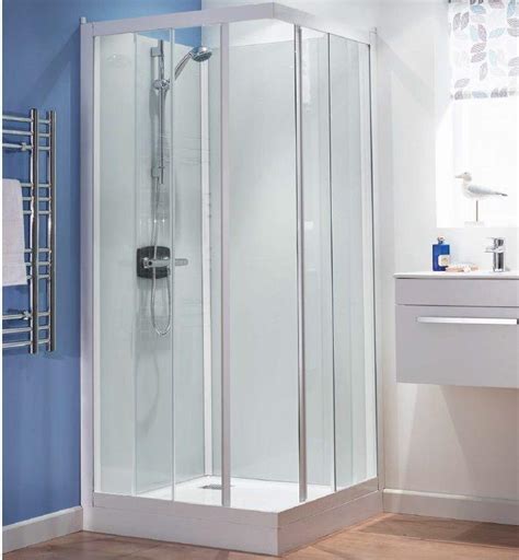 Kinedo Kineprime Watertight Sliding Door Shower Cubicle Pod 900mm X 900mm