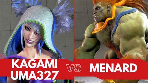 Sf Kagami Uma Juri Vs Menard Blanka Street Fighter