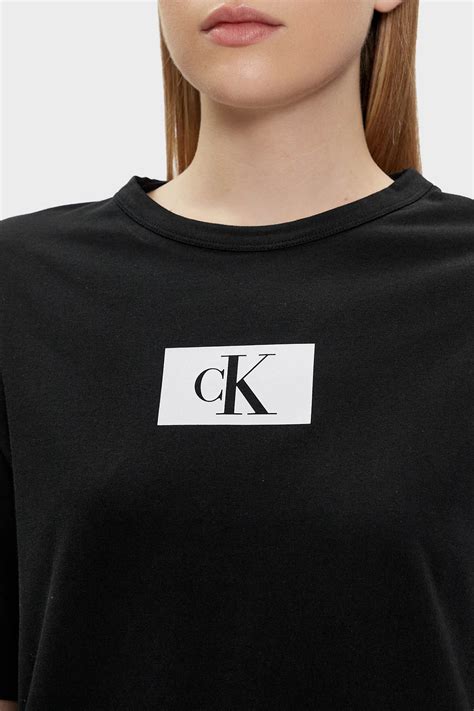 Calvin Klein Pamuklu Regular Fit Mini 000QS7178EUB1 Bayan Elbise